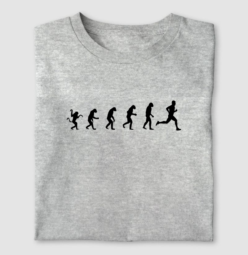 Camiseta Evolução da corrida