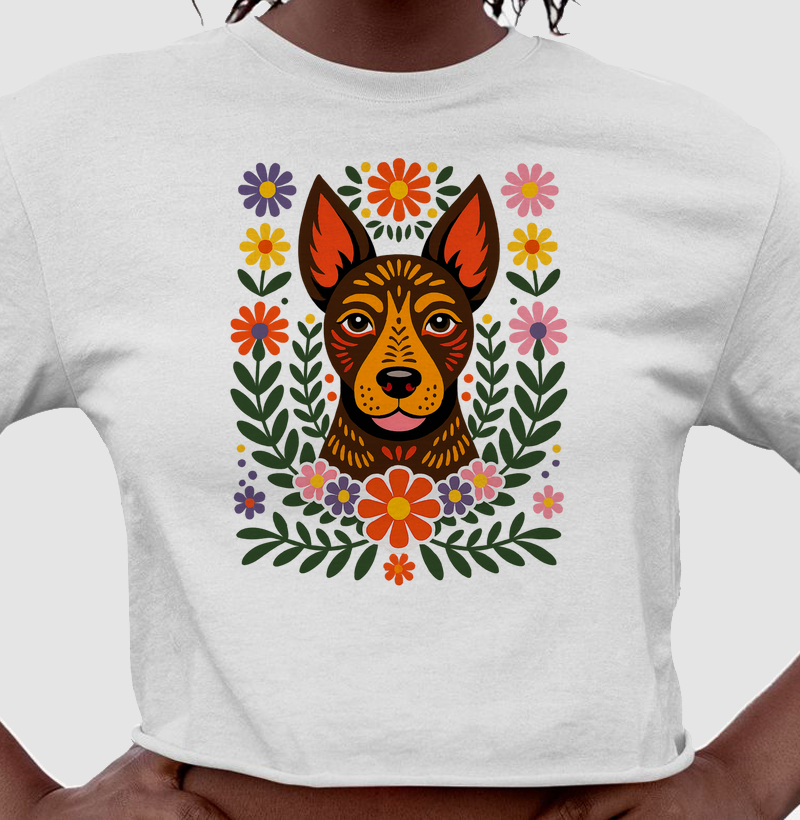 Cropped SRD Folk Jardim