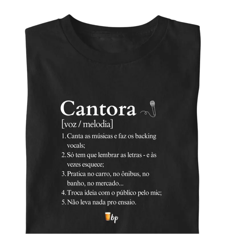 Dicionário - Cantora