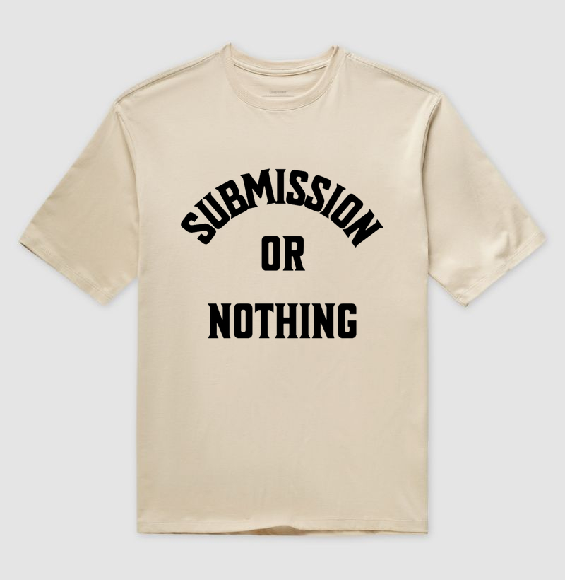 Camiseta Oversized Submission or Nothing