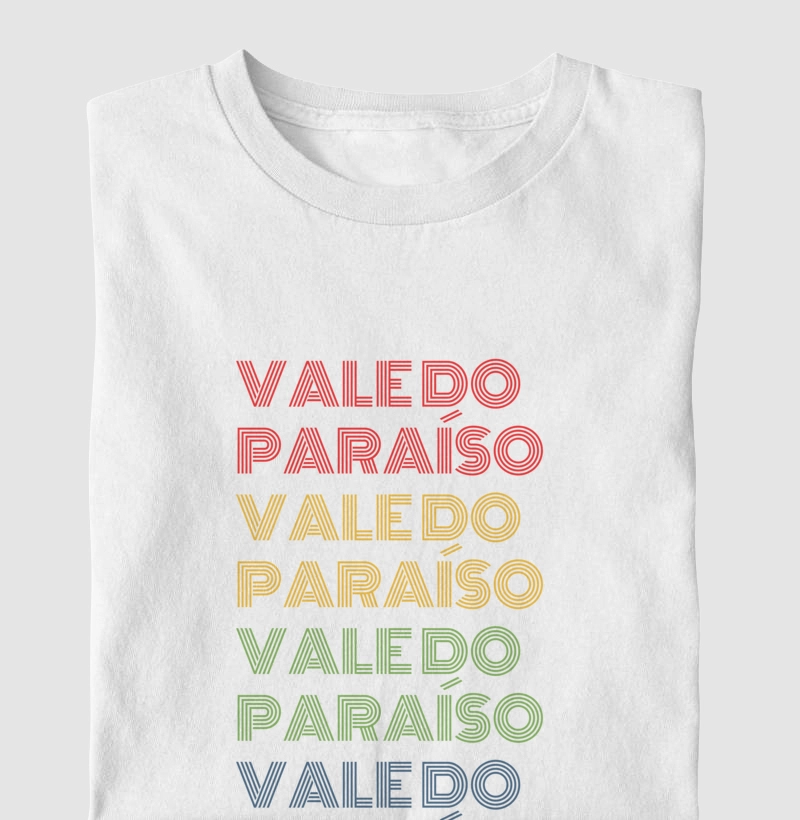Vale do Paraíso Letreiro Retrô