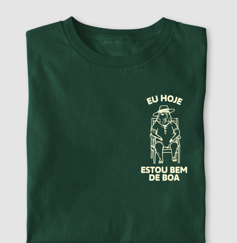 Camiseta Capivara de boa