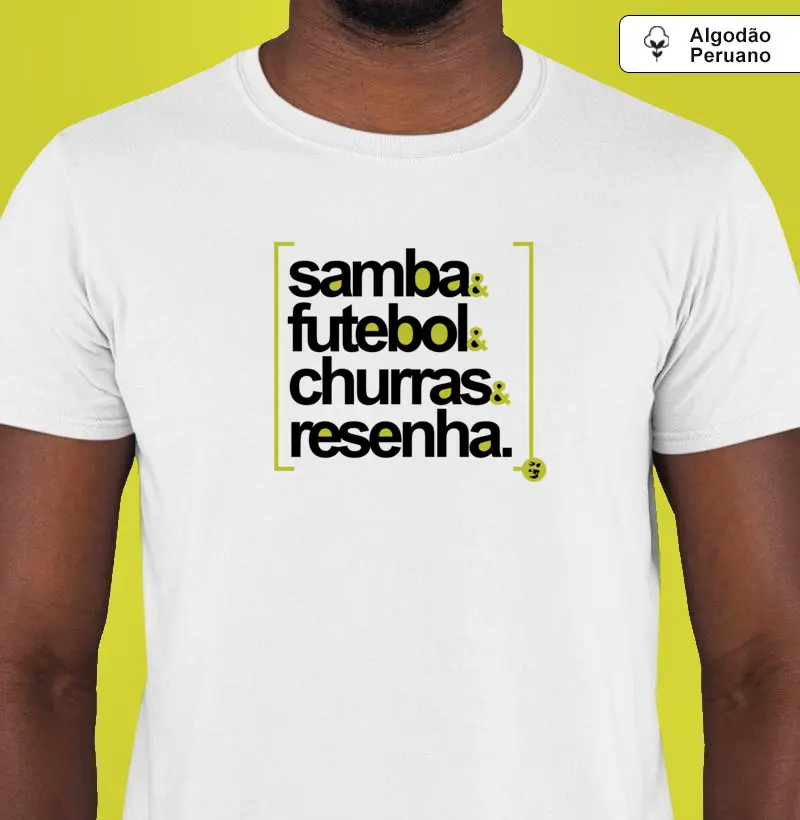 Samba& futebol& churras& resenha.