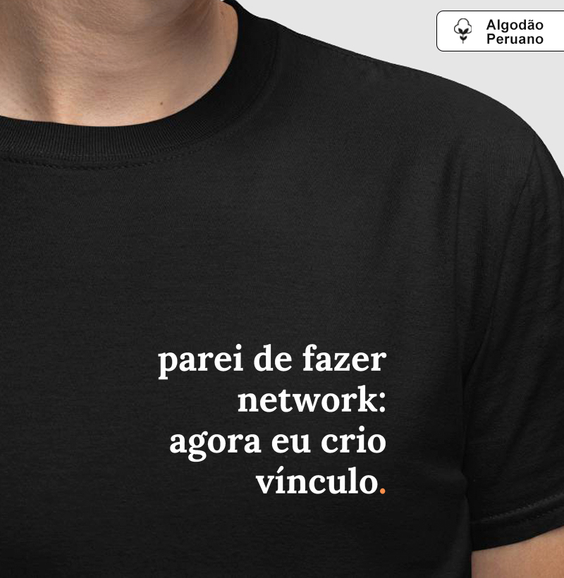 Parei de fazer network: agora eu crio vínculo
