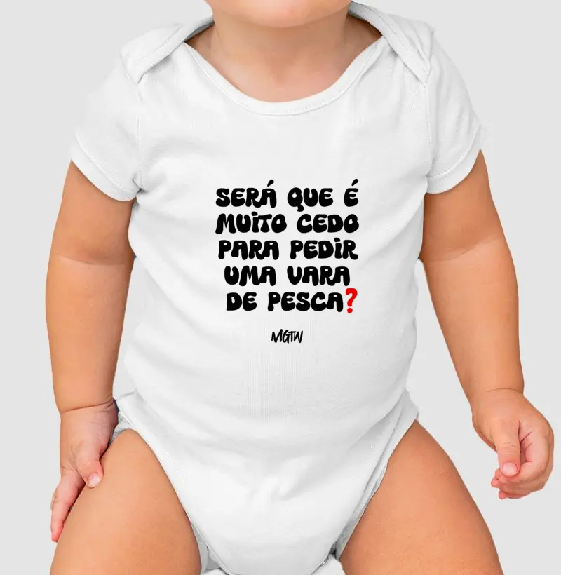 BODY BEBÊ PRECOCE
