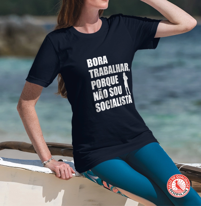 Camiseta Bora Trabalhar Girls