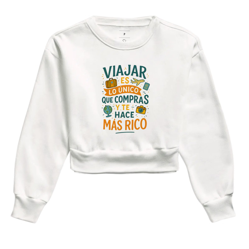 Viajar es lo único que compras y te hace más rico
