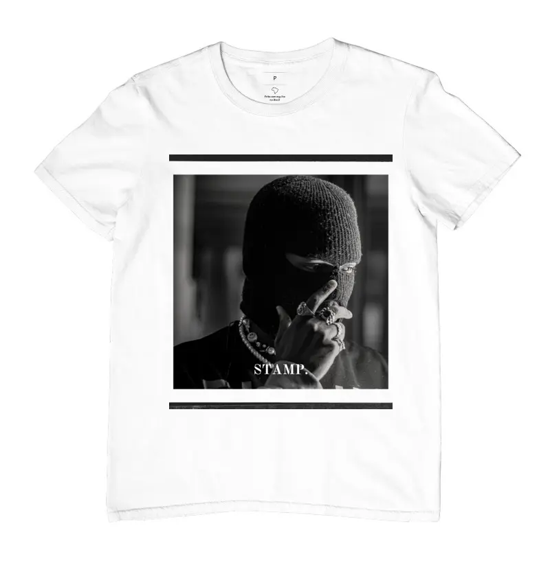 CAMISETA STAMP. RAPPER - MASCULINO