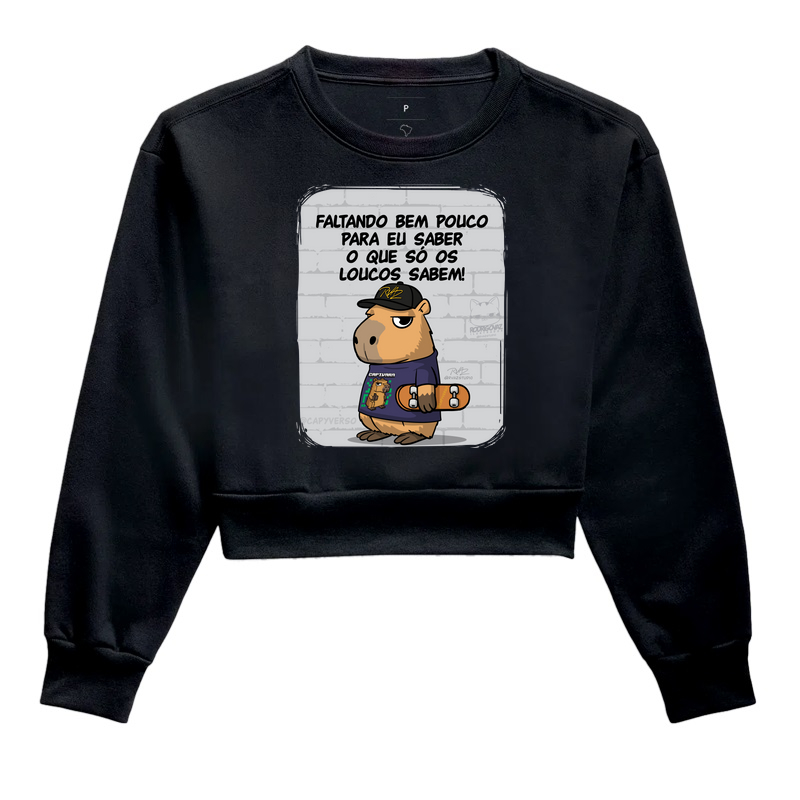 Camiseta Capivara só os loucos