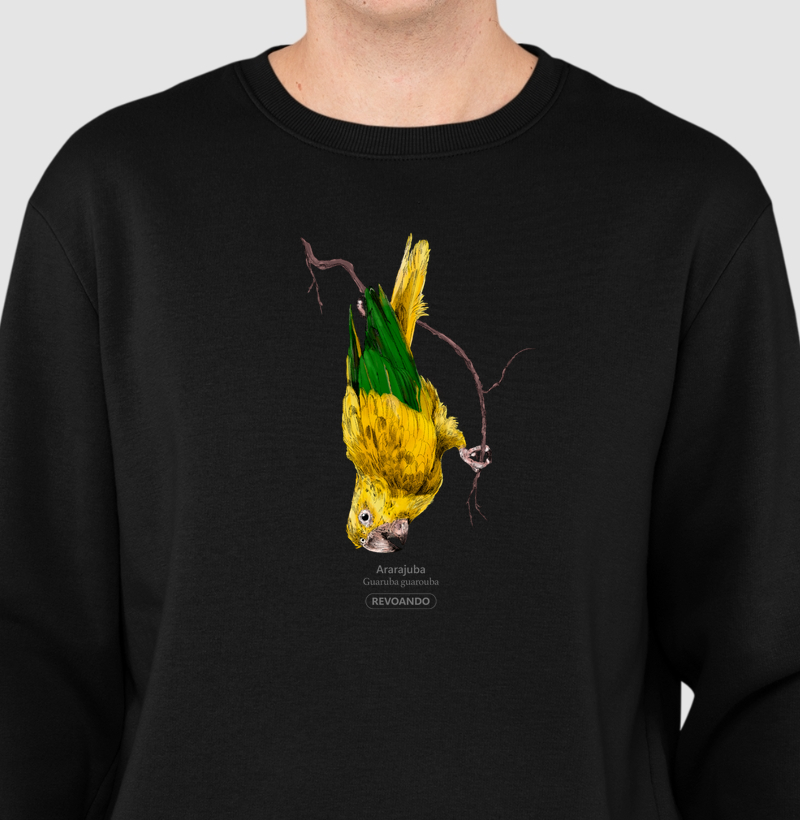 Aves do Brasil - Ararajuba - Moletom