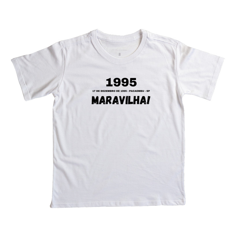 CAMISA MARAVILHA BRANCA