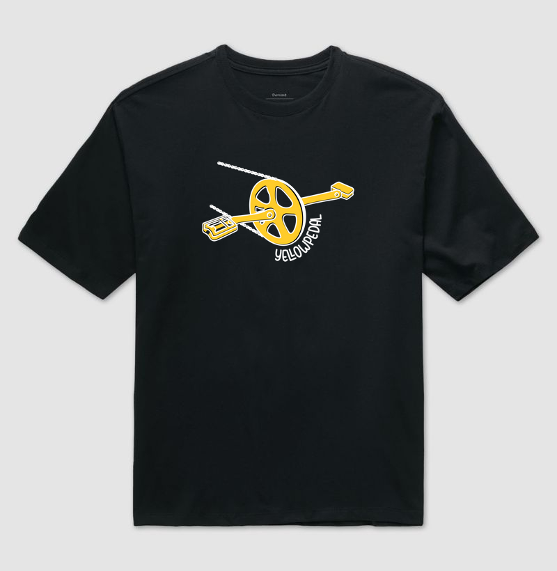 CAMISETA OVERSIZED YELLOWPEDAL DRAW