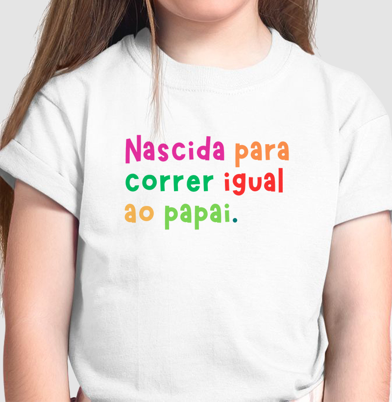 Nascida Para Correr Igual Ao Papai
