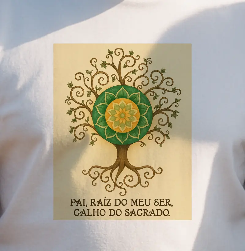 Pai, raíz do meu ser, galho do Sagrado