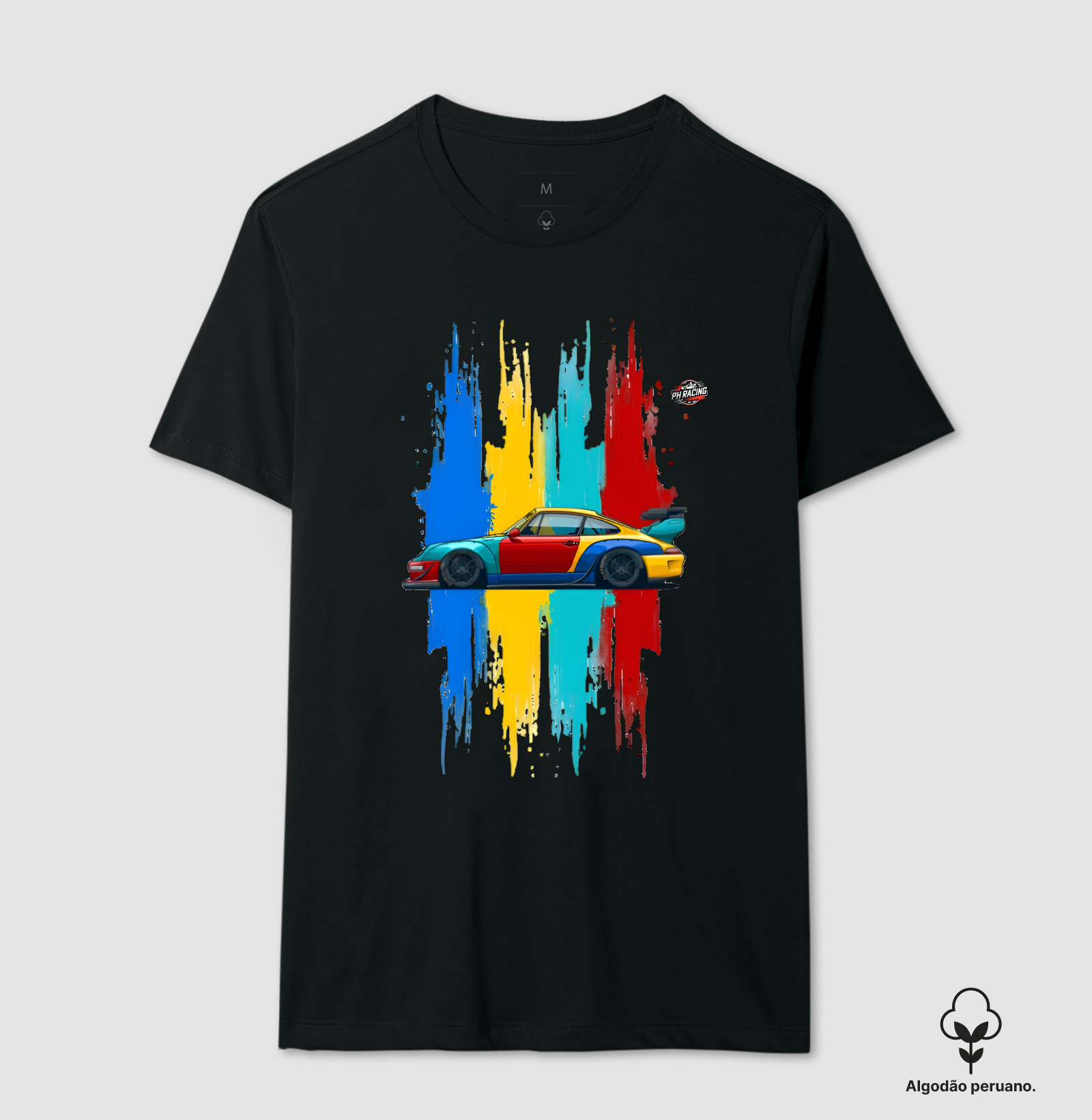 Camiseta Algodão Peruano Porsche 