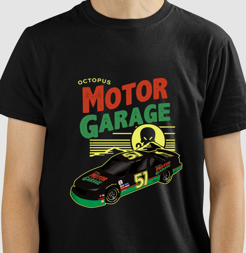Camiseta Octopus Motor Garage Mello Yello