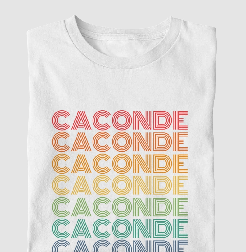 Caconde Letreiro Retrô