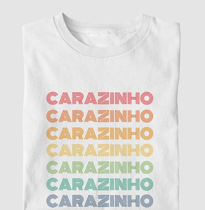 Carazinho Letreiro Retrô