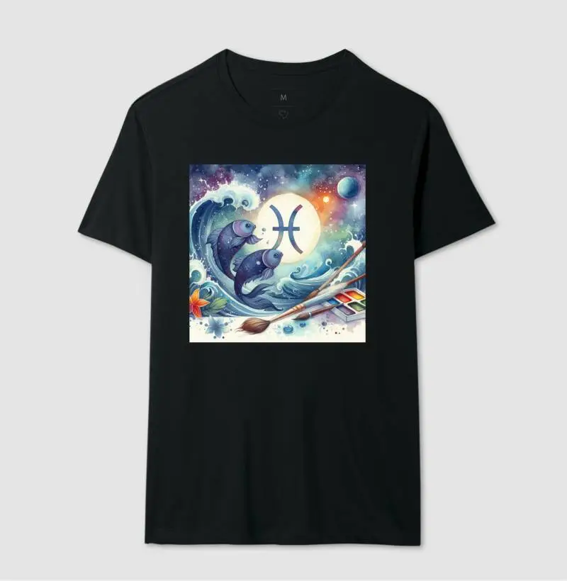T-shirt Peixes