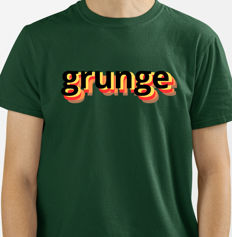 Camiseta grunge