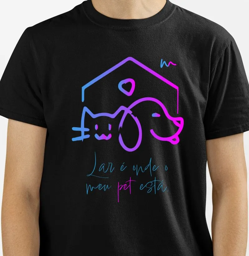 Camiseta e babylook Lar do Pet