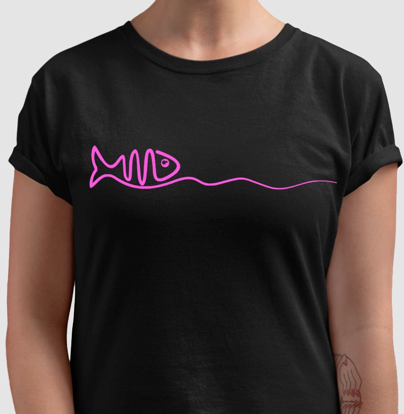 Fish line pink