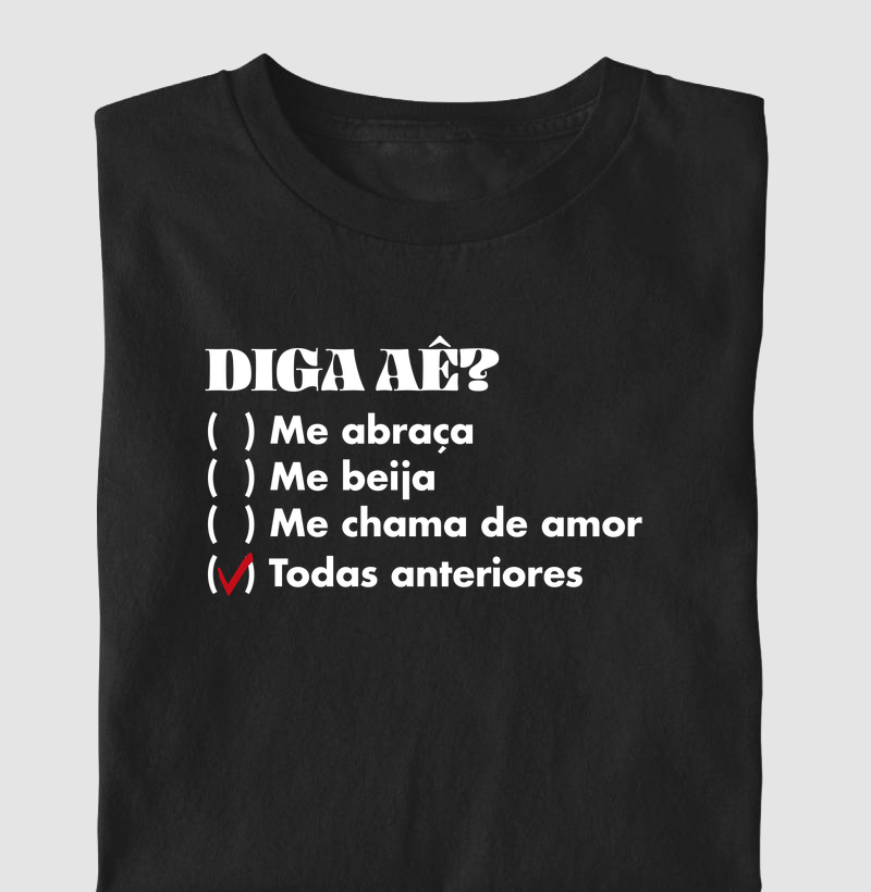 Camiseta Axé Diga Aê