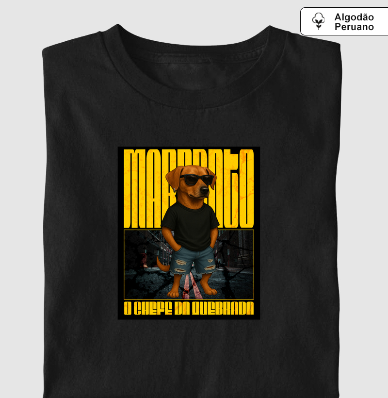 Camiseta Algodão Peruano Marrento