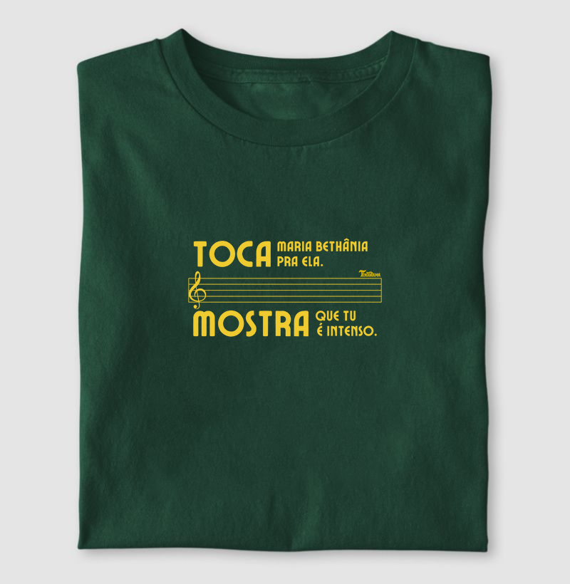 Camiseta "tu é intenso" (para ela)