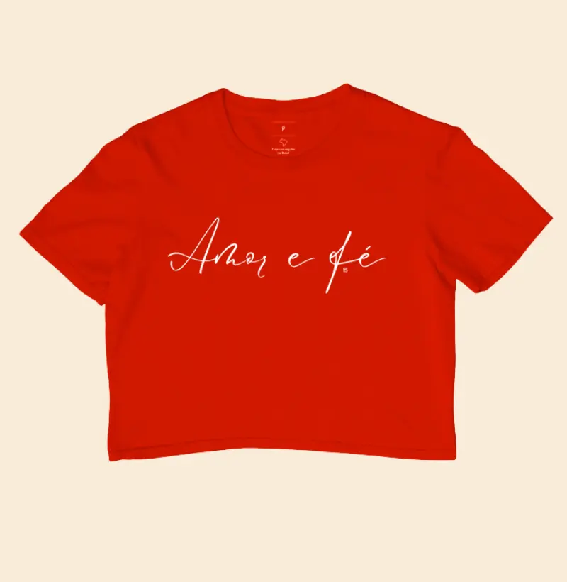 Cropped Amor e fé