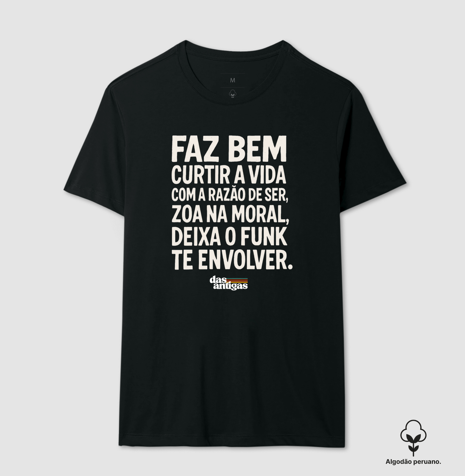 Deixe o funk te envolver. 
