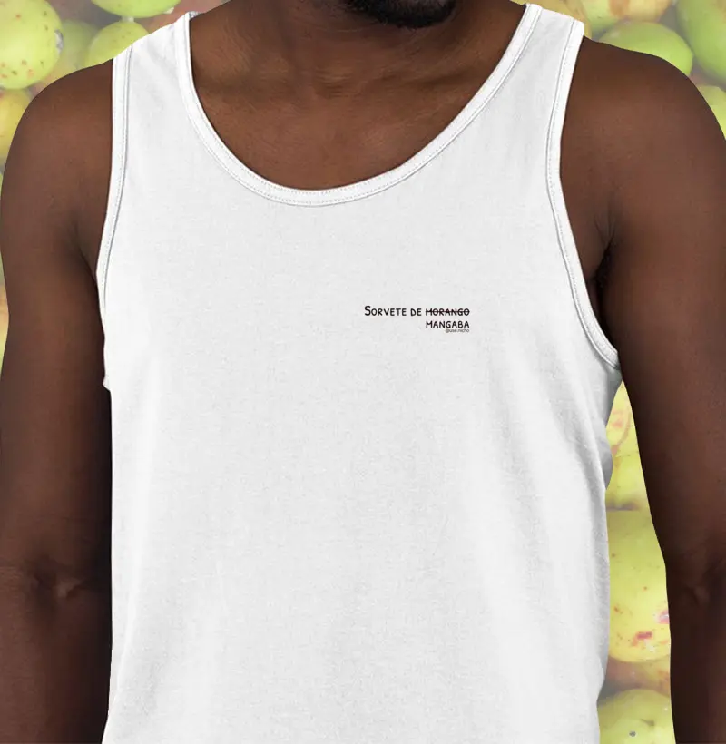 Sorvete de mangaba.