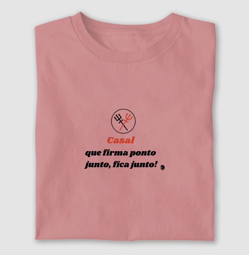 Casal que firma ponto