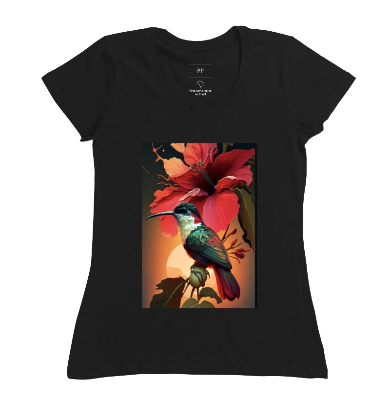 camiseta feminina