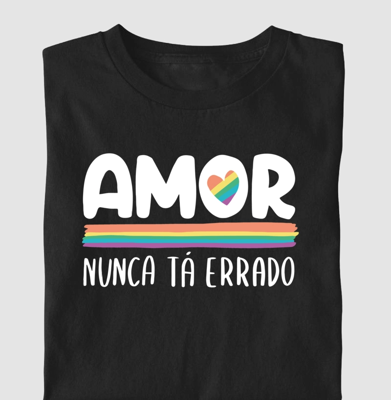 Amor nunca tá errado