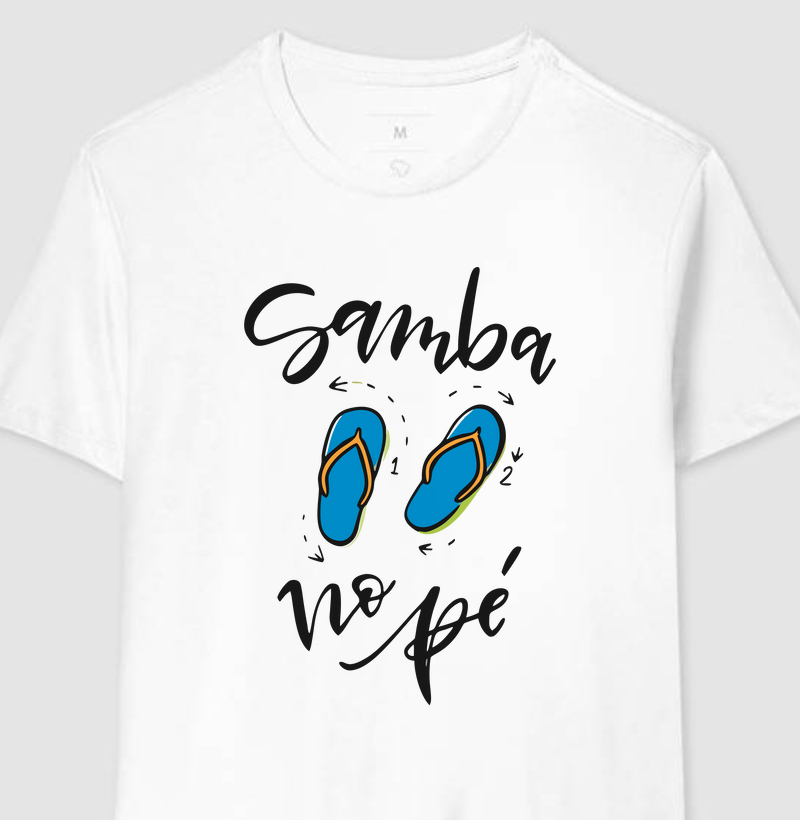 Camiseta Samba No Pé