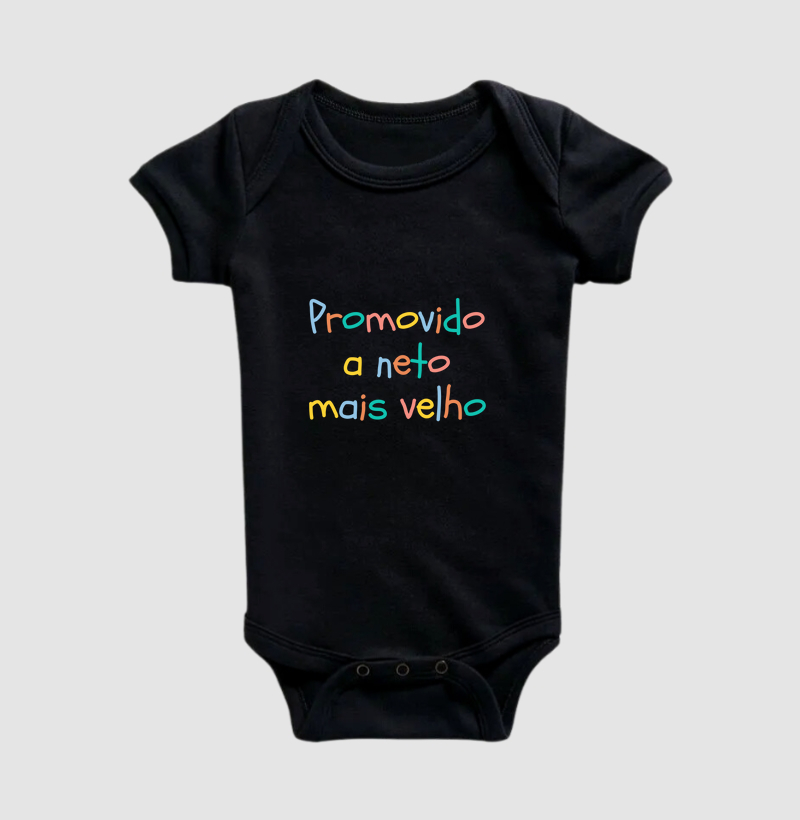 Promovido a neto mais velho (body bebê)