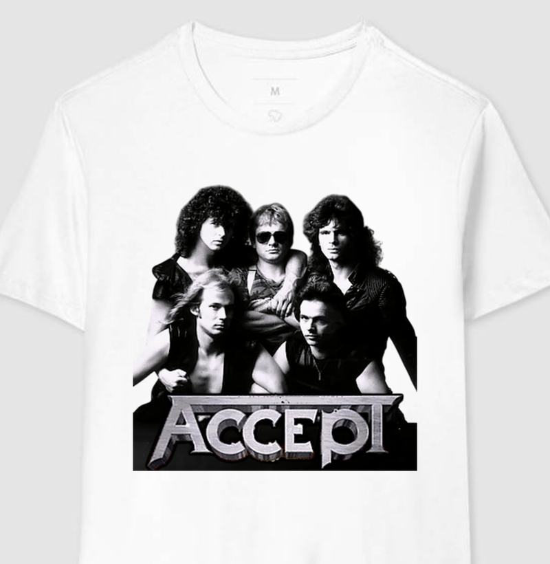 Camiseta Accept - Formação Original