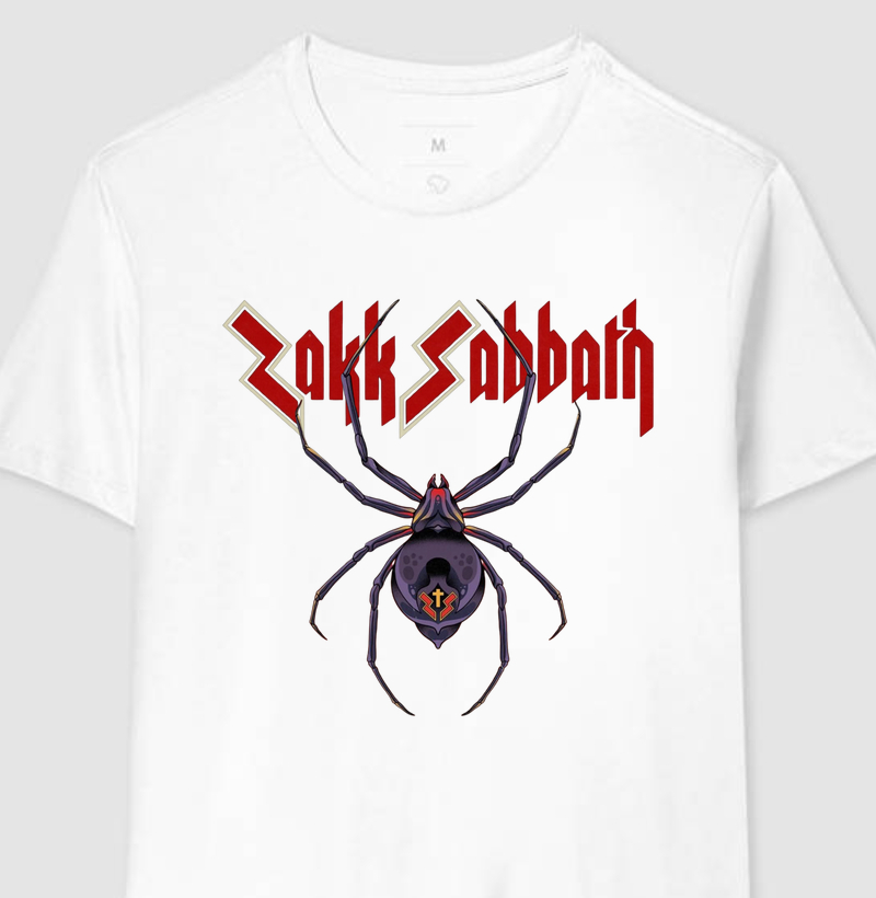 Camiseta Zakk Sabbath - Aranha