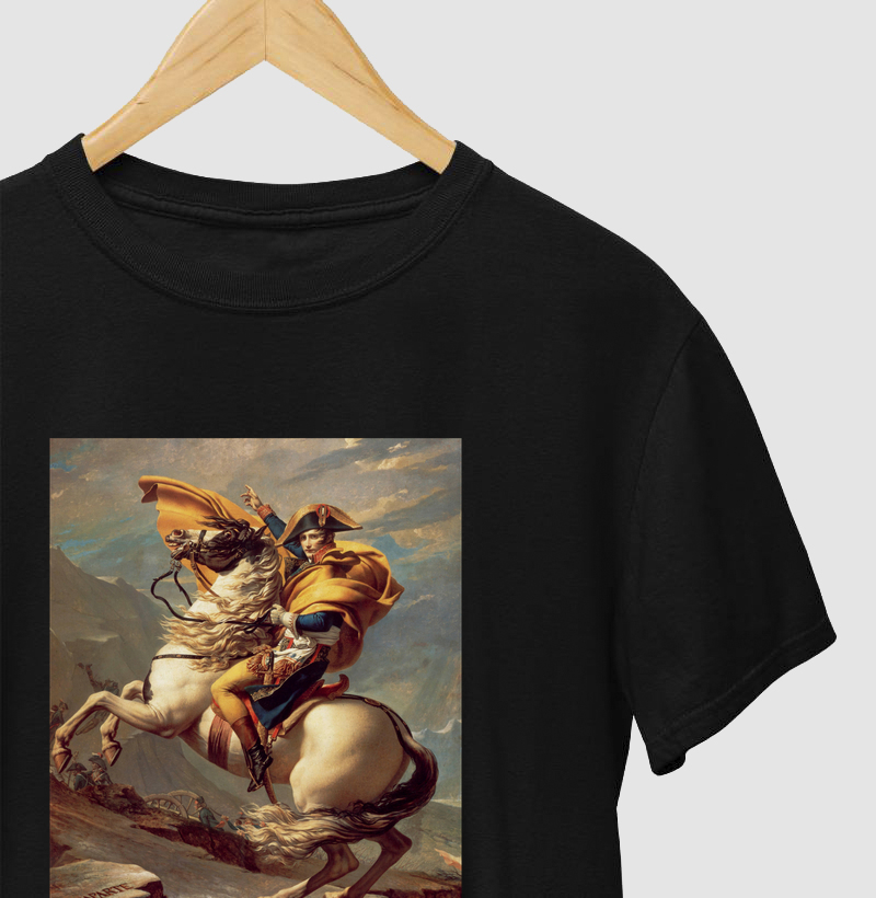 Napoleão Cruzando os Alpes -Jacques-Louis David