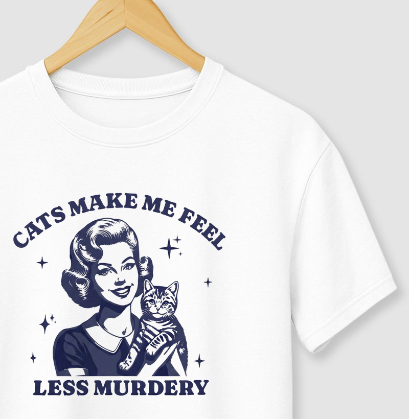 Gatos me fazem sentir...