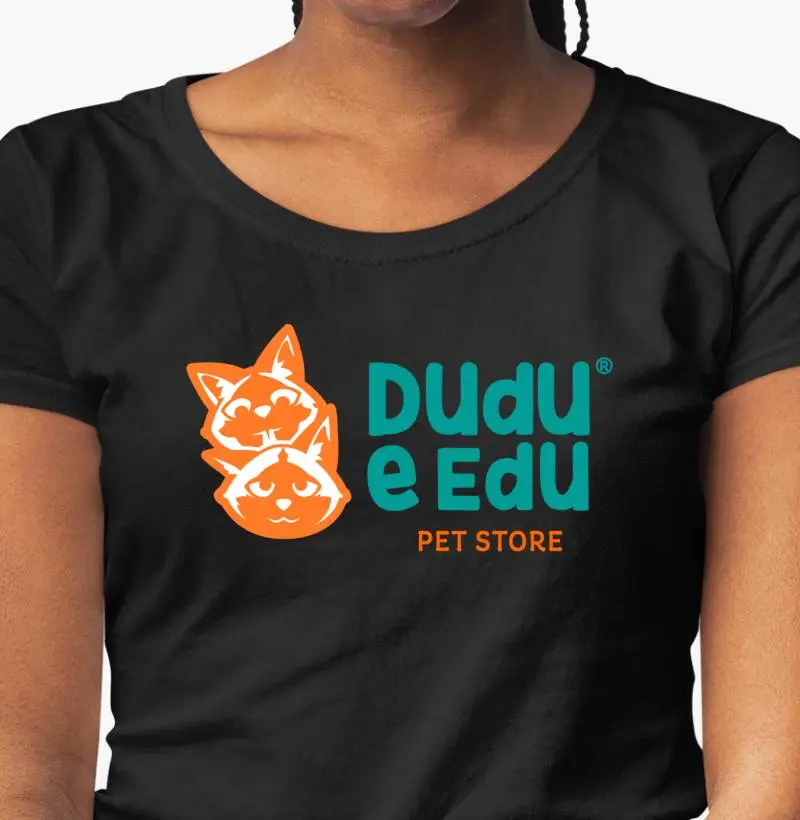 Camiseta Dudu e Edu Pet Store