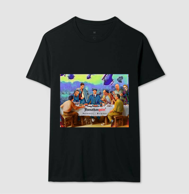 Camiseta Masculina Jhonathangster Famiglia