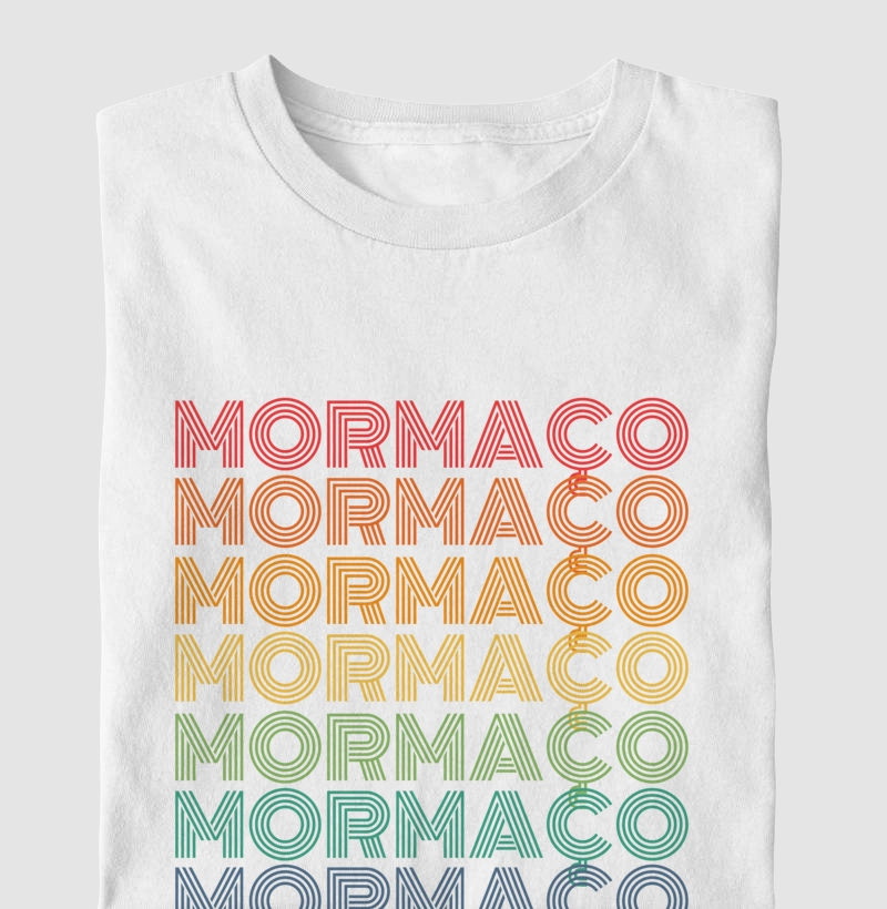 Mormaço Letreiro Retrô