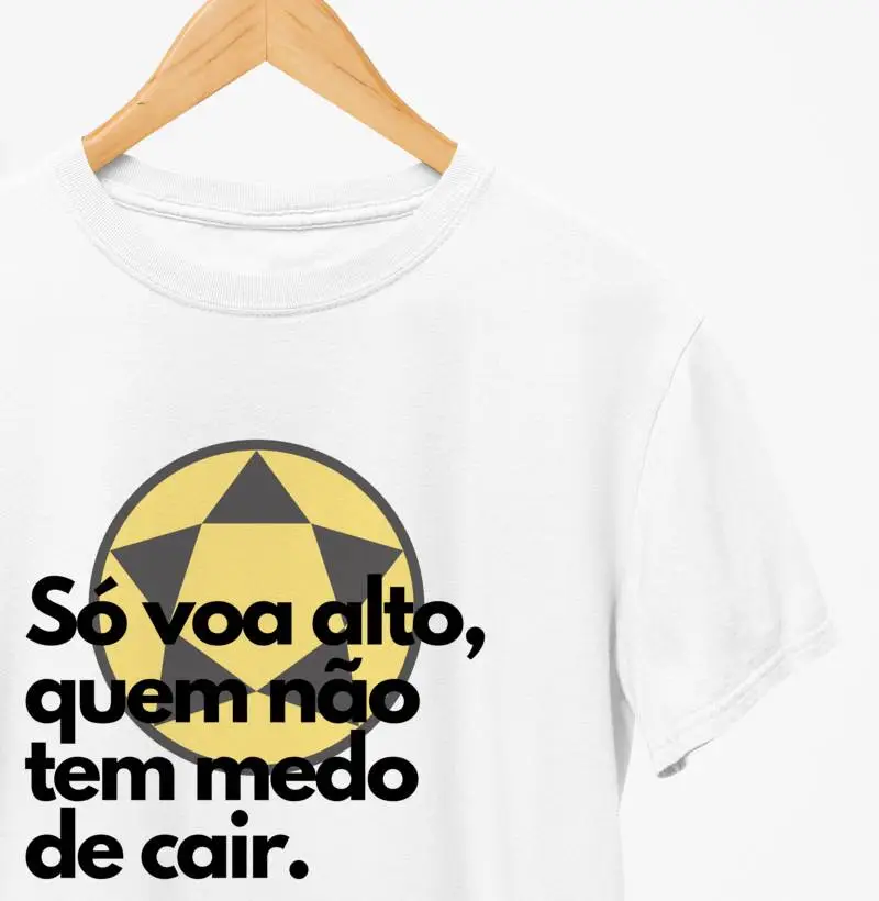 Só Voa Alto, Quem Não Tem Medo De Cair.