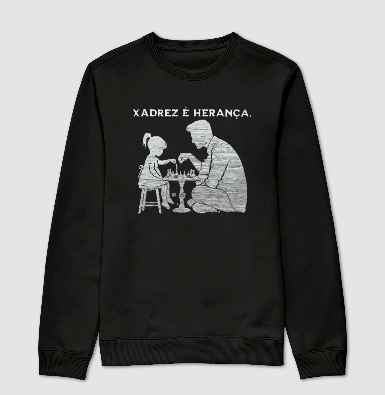 Xadrez é herança - Pai e menina