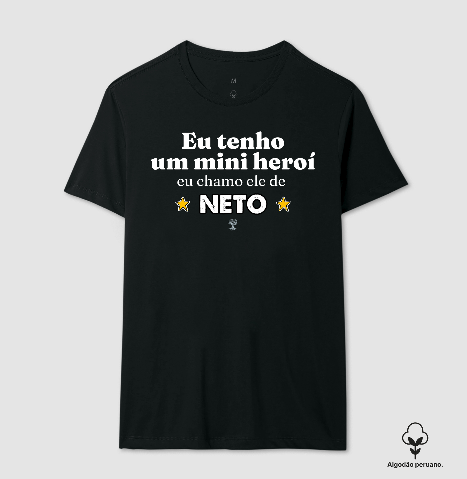 Eu tenho um Mini Herói, Eu chamo ele de Neto