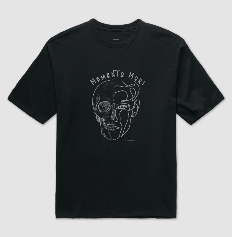 Camiseta - Memento Mori face