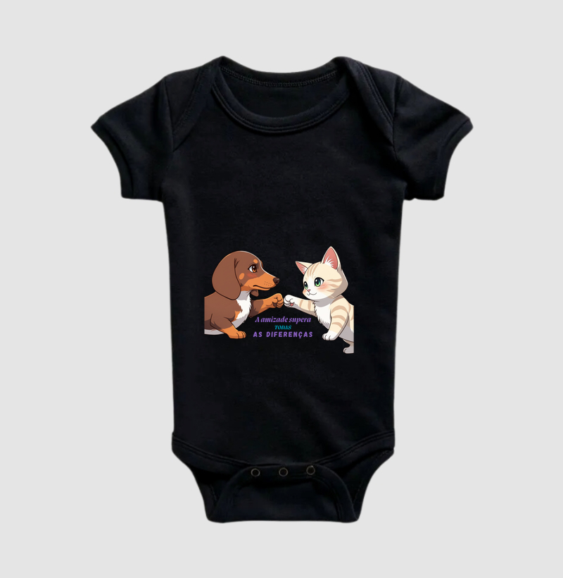 A amizade supera qualquer diferença | Baby body