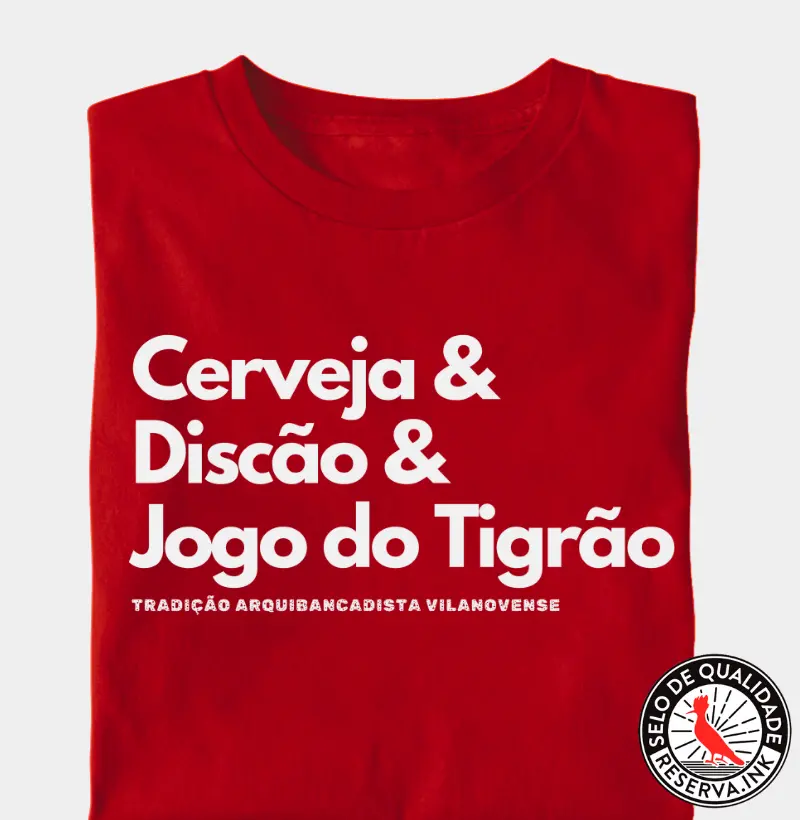 Cerveja, Discão e Jogo do Tigrão